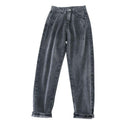 Loose Radish Pants Women's High-waisted Slim Straight Daddy Pants Trend