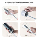 Home Ladle Silicone Cup Brush Cup Cleaning Brush No Dead Angle Gap Plastic Brush Feeding Bottle Glass