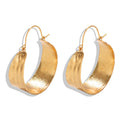 Fashion Metal Round Earrings Trend