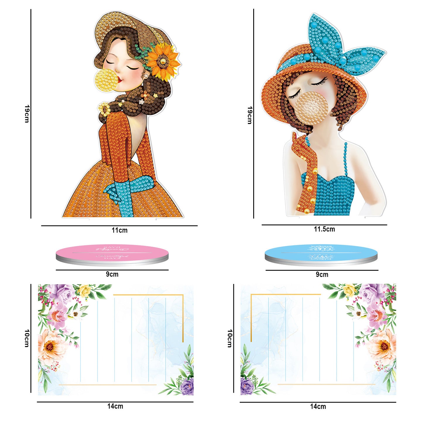 Diamond Painting Desktop Creativity Decorative Decoration Note Clip