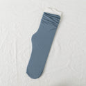 Bunching Socks Women's Springsummer Thin Solid Color