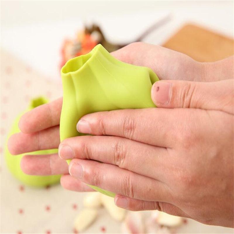 Silicone Garlic Peeler Kitchen Garlic Press Edible Silicon Tools