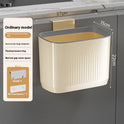 Kitchen Wall-mounted Trash Can Household Toilet Large Capacity Punch-free Hanging