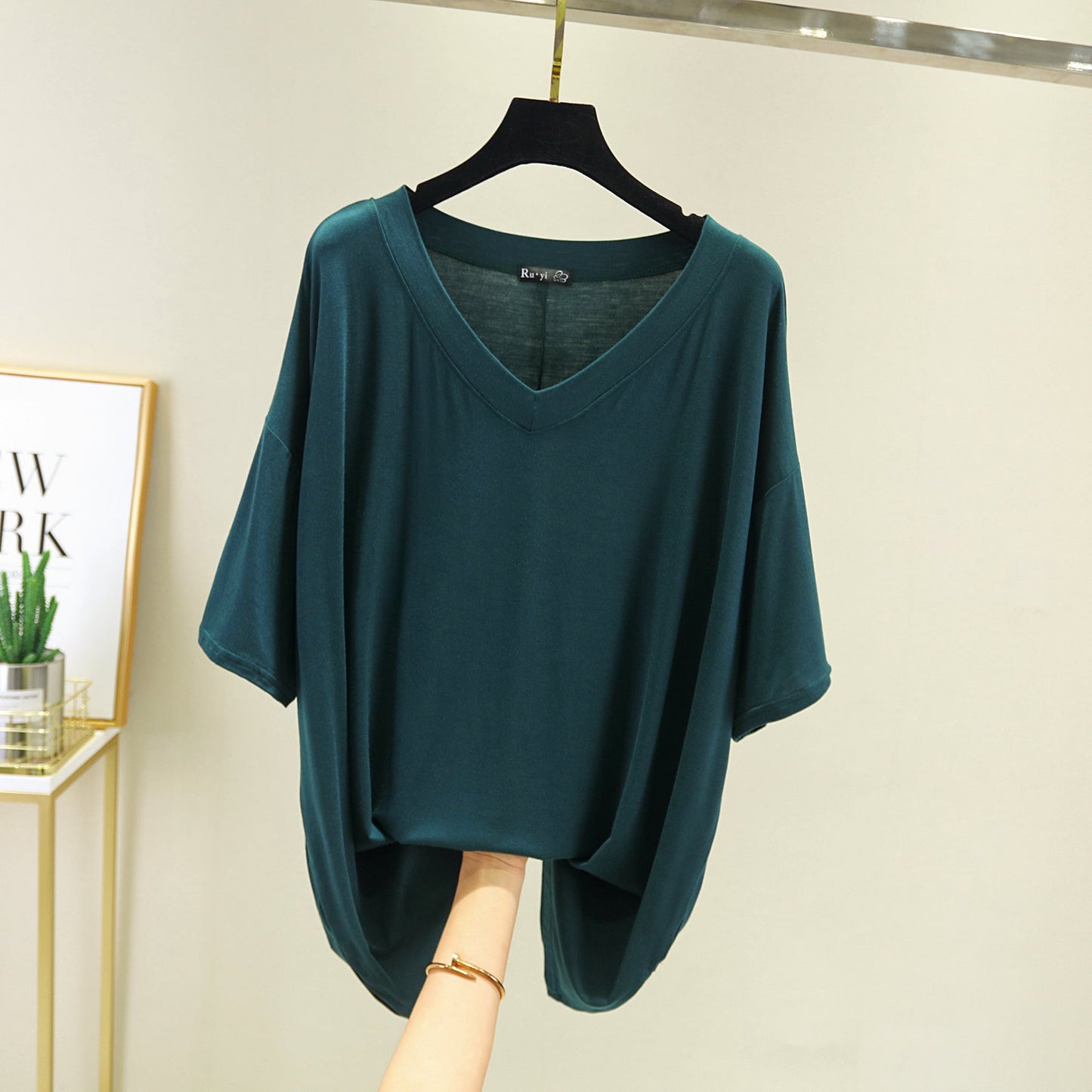 Korean Style Summer Thin Loose Short Sleeve