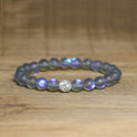 Natural Stone Colorful Moonlight Beaded Bracelet