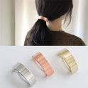 European And American Simple Retro Metal Arc Spring Clip Adult Hairpin