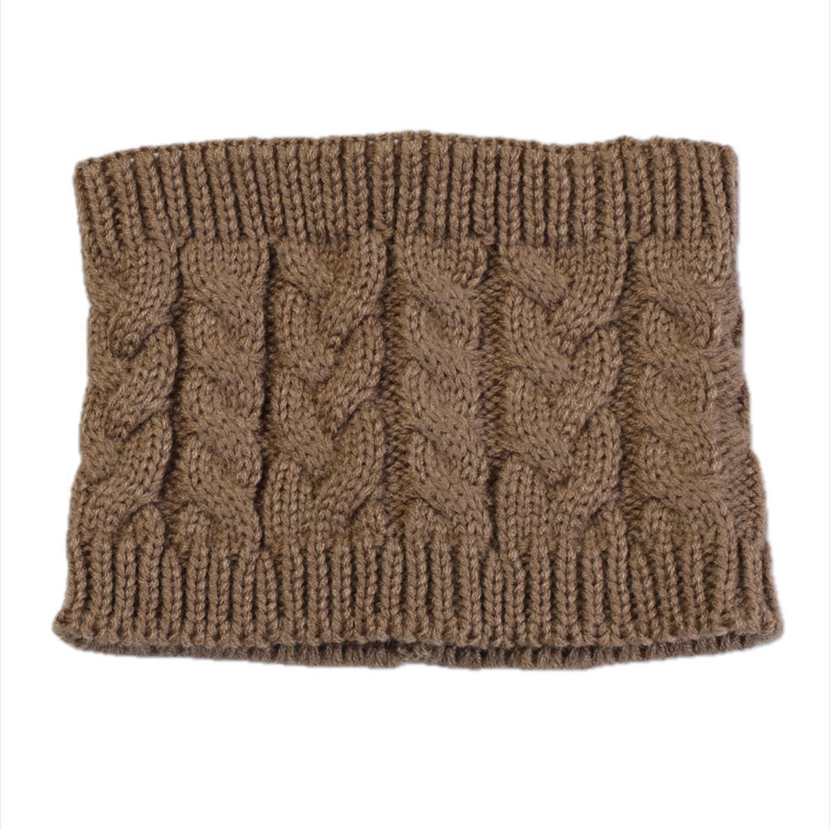 Knitted Face Wash Head Cover Empty Top Ponytail Beanie