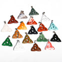 Natural Crystal Stone Celtic Knot Pendant Ornaments