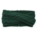 European And American Knitting Twist Cross Wool Hair Band