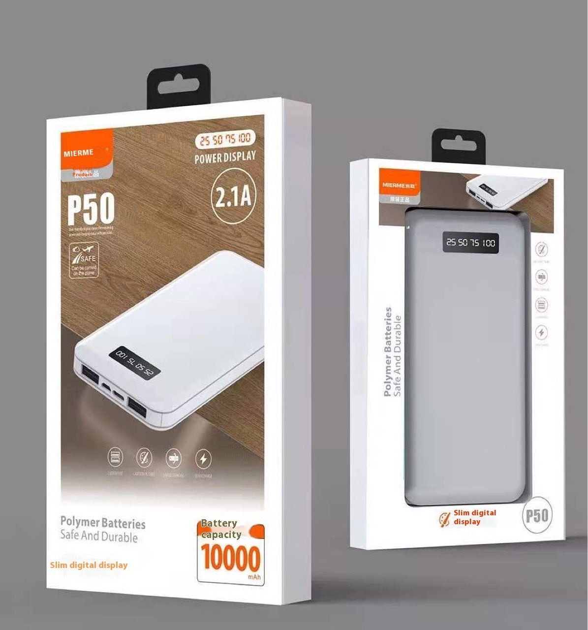 New polymer mA power bank ultra-thin power bank