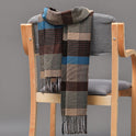 British Plaid Imitation Cashmere Tassels Couple Parent-child Men's Scarf