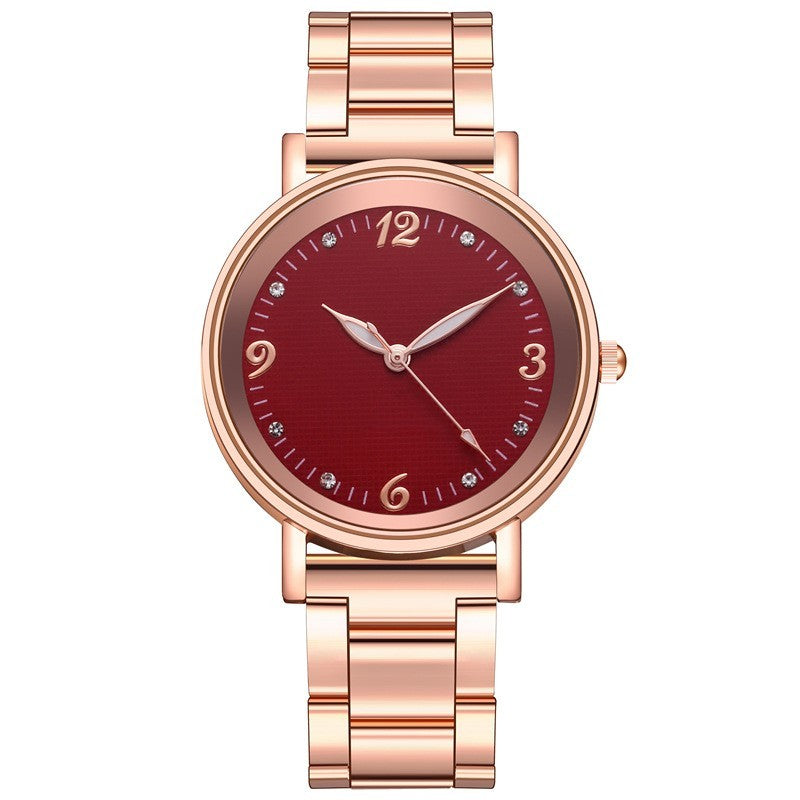 Stainless Steel Band Casual Fashion Quartz Watch