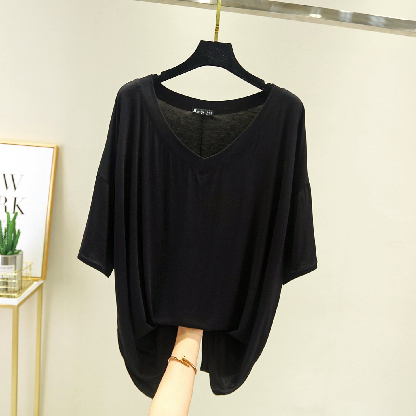 Korean Style Summer Thin Loose Short Sleeve