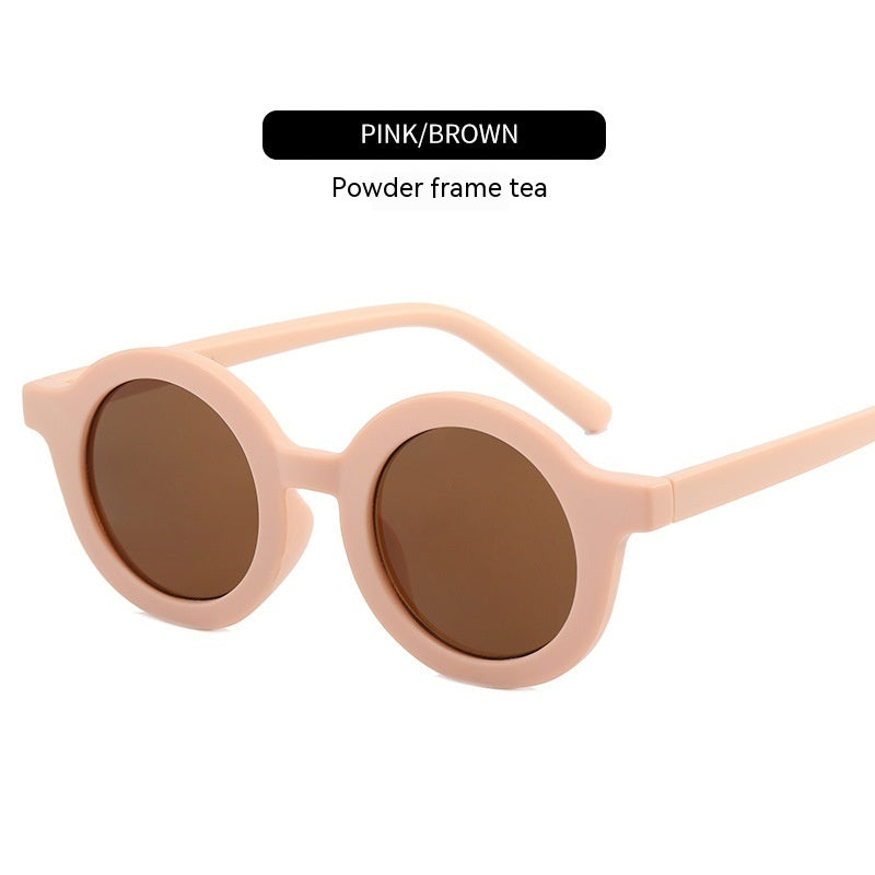 New Fashion Pet Sunglasses Round Frame