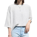 Japanese Women's T-shirt High-grade Loose