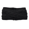 European And American Knitting Twist Cross Wool Hair Band