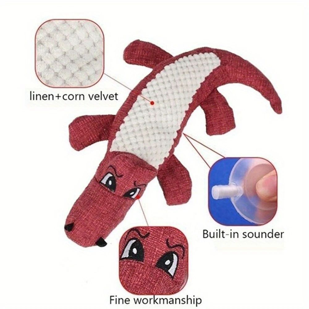 Plush Pet Toy Bite Resistant Simulation Squeaky Dog Toys For Small Medium Large Dogs Puppy Molar Biting Chew Toy