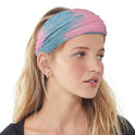 Tie-dyed Women's Band Yoga Sports Workout Elastic Elastic Loose Hair