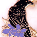 Personality Trendy Copper Crow Brooch Badge Accessories