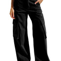 Women's Multi-pocket Workwear Loose Casual Denim Trousers