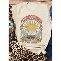 Here Comes The Sun Printed T-shirt