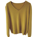 V-neck Pullover Long Sleeve Sweater