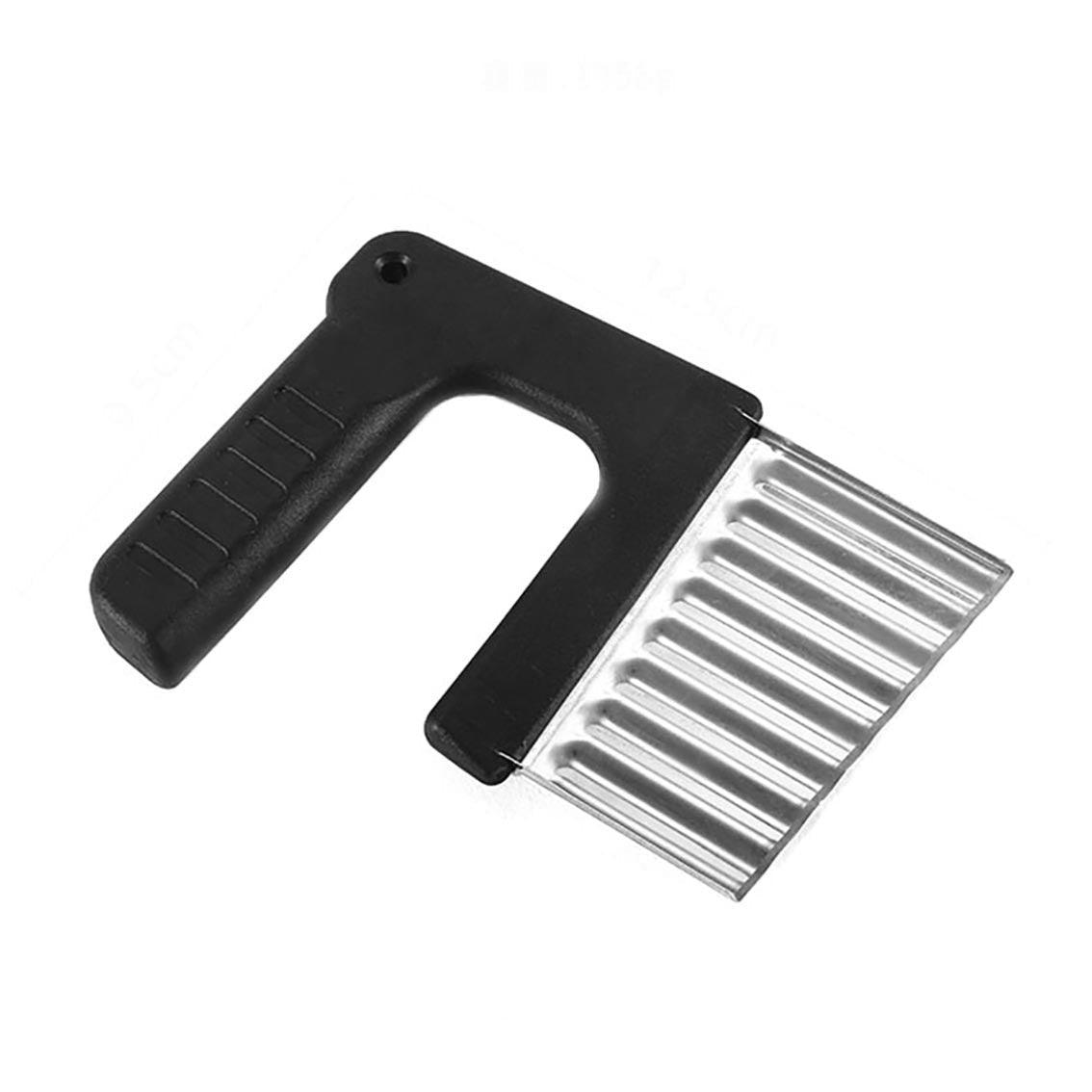 Stainless Steel Handheld Potato Cutter Cutter Wave French Fries Cutting Multifunctional