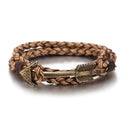 Retro Men's Multi-layer Hand Weaving Bracelet