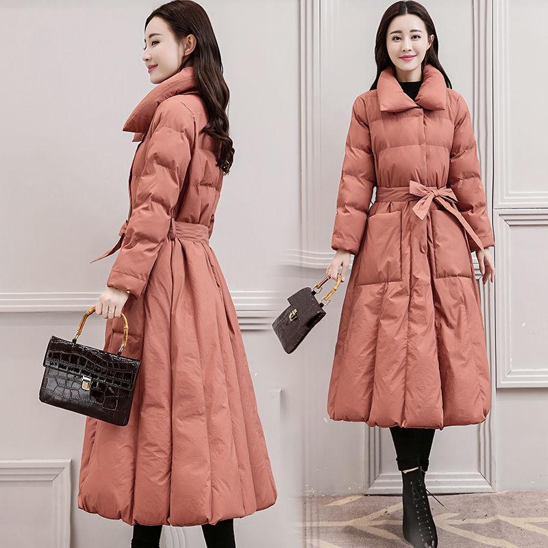Women's Cotton-padded Clothes Mid-length Loose Bf Down Cotton Jacket Coat