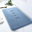 Cross-border Memory Foam Floor Mat Bathroom Bathroom Coral Fleece