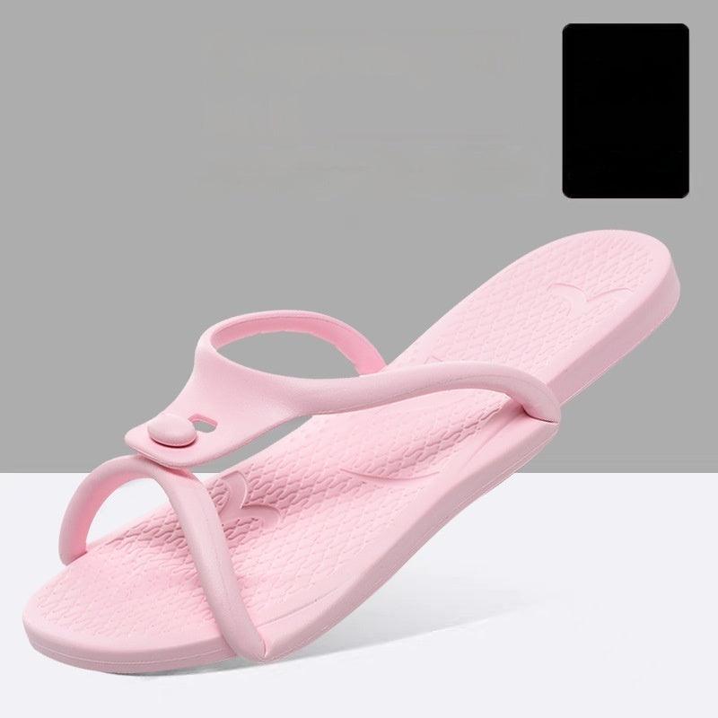 Travel Portable Folding Slippers Non-slip Soft Bottom For Business Trip