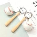 Simulation Baseball Keychain Bat Pendant