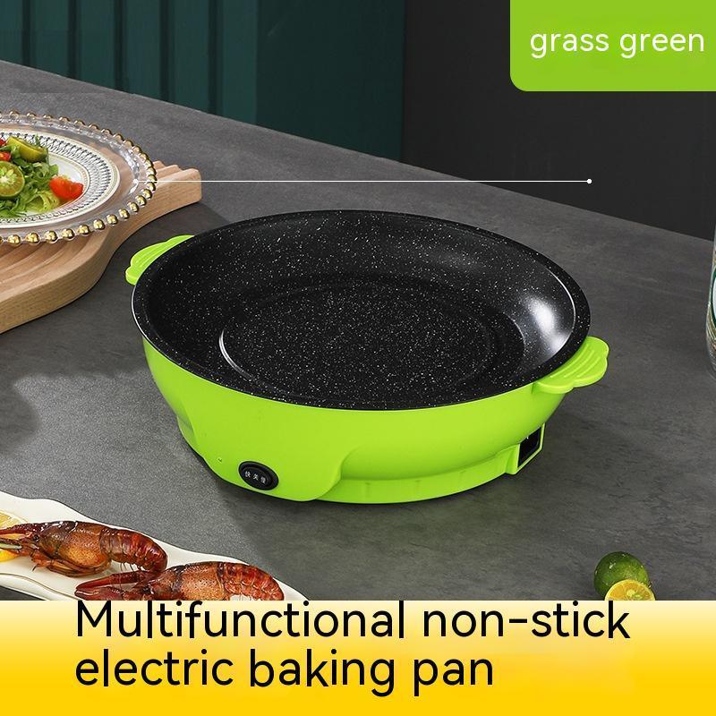 Takeaway Electric Baking Pan Mini Electric Griddle Household Non-stick Barbecue Oven Ingredients Supermarket Plate