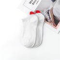 Women's Socks Springsummer Solid Color Korean Style Three-dimensional