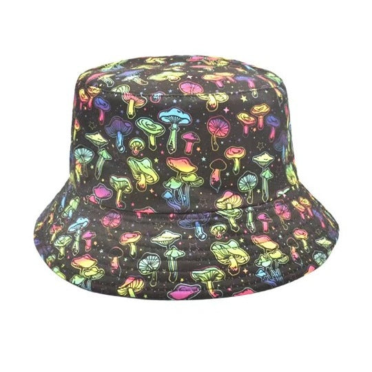 Versatile Geometric Graffiti Retro Fisherman Hat