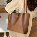 Retro One-shoulder High-grade Fashion Work Commuter Tote