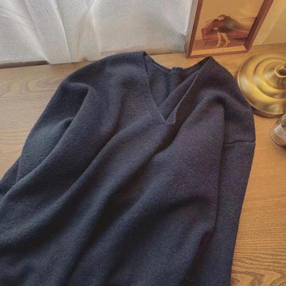 Women's Sweater Knit Bottoming Shirt Autumn And Winter Short Long Sleeves Slim Slimming