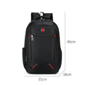 Mens Black Large Backpack Rucksack - Outdoor Sport Work School Travel Hiking Bag