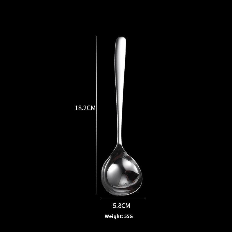 Stainless Steel Soup Ladle Kitchen Thickened Long Handle