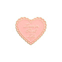 English Letters Love Brooch Cartoon