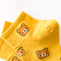 Cartoon Socks Women's Cotton Socks Japanese Sweet Cute Bear Boat Socks