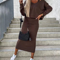 Vest Dress V-neck Hooded Hoodie Short Top Suit