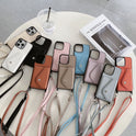 Applicable Phone Case Protective Case 14 Lychee Pattern Crossbody