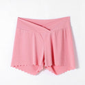 Pregnant Women's Safety Pants Summer Thin Low Waist Wide Leg Anti-exposure Shorts