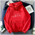 Fleece casual plus size hoodie fashion sport hoodie for women