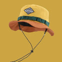 Outdoor Sports Color Matching Bucket Hat Foldable Quick-drying Summer