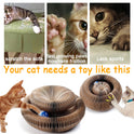 Pet Magnetic Folding Organ Toy Cat Scratch Board