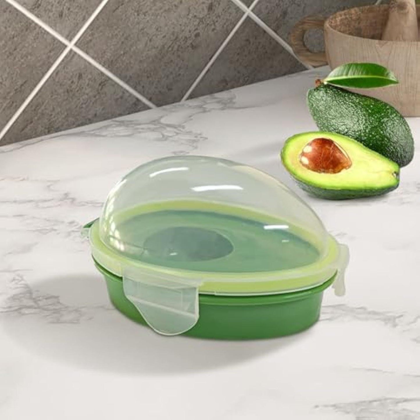 Avocado Food Saver Stretch Pod,Avocado Saver For Fridge,Avocado Fresh Keeper,Portable And Reusable Avocado Storage, Avocado Crisper, One Size