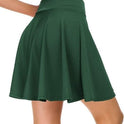 Women's Basic Solid Color Casual Skirt