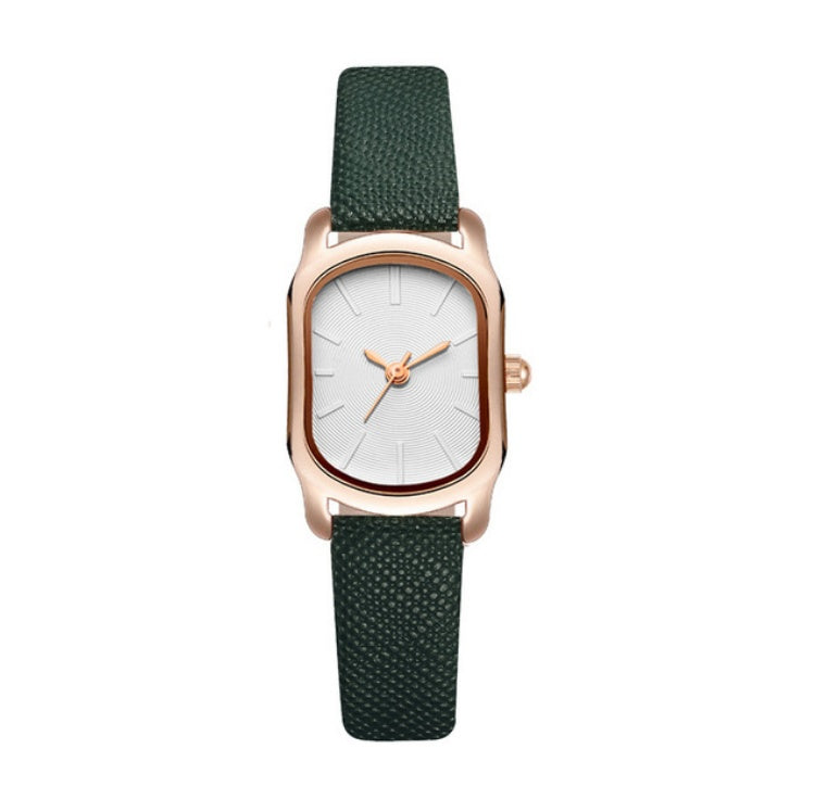 Simple Temperament Thin Strap Small Square Watch